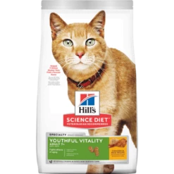 Hills Science Diet Feline Adult 7+ Youthful Vitality Chicken & Rice 1.36kg