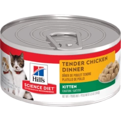 Hills Science Diet Feline Kitten Tender Chicken Dinner 156g X 24