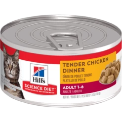 Hills Science Diet Feline Adult Tender Chicken Dinner 156g X 24