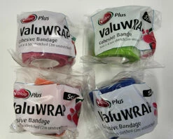 Valuwrap Cohesive Bandage 5cm X 4.5m (Paw Patterns)