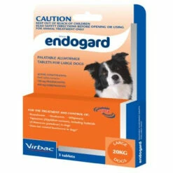 Virbac Endogard Tablets For Large Dogs 20kg 3's