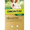 Bayer Drontal Tablets For Small Dogs 3Kg 4'S -pet sale shop 9310160624888 17848.1668541942