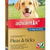 Bayer Advantix Over 25kg Extra Large Blue 3's -pet sale shop 9310160808745 20656.1668538405