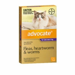 Bayer Advocate Over 4kg For Cats Purple (1 Pack)
