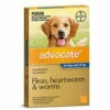 Bayer Advocate 25kg + XLarge Blue (1 Pack) -pet sale shop 9310160821874 23141.1668538426