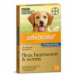 Bayer Advocate 25kg + XLarge Blue (1 Pack)