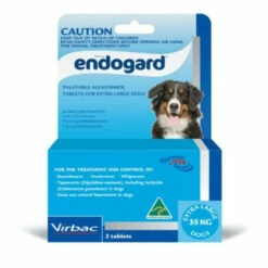 Virbac Endogard Tablets For Extra Large Dogs 35kg 2's