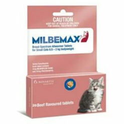 Milbemax Small Cat 20's ( 0 - 2kg )