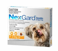 NexGard 6-Pack For Dogs 2 - 4kg